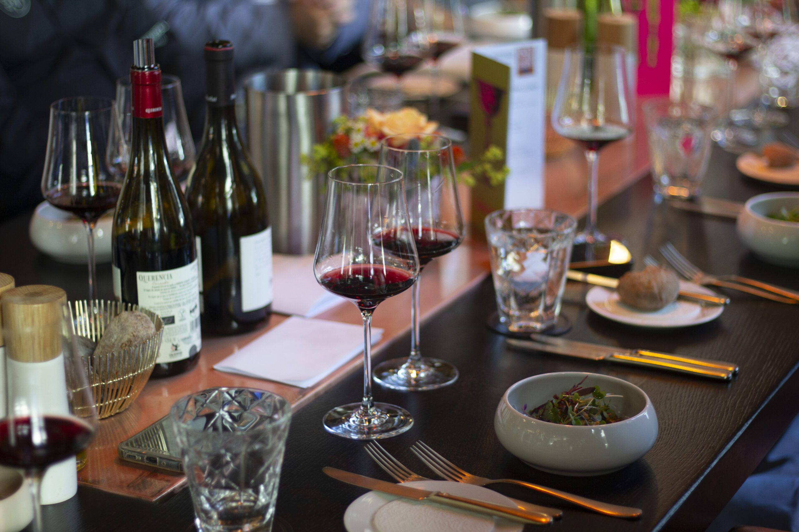 Garnacha Pairing Lunch in der Schweiz mit spanischem Garnacha-Wein und begleitendem Menü